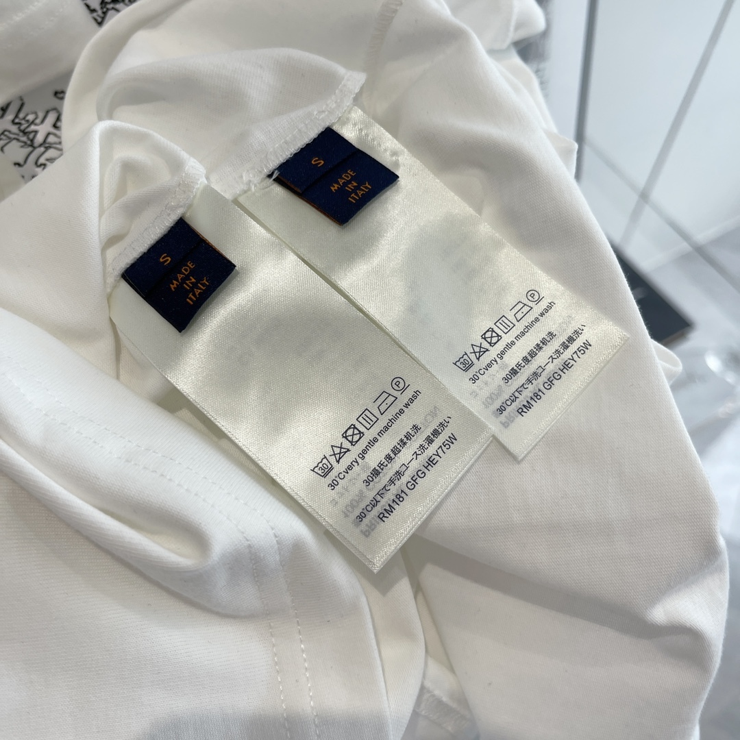 AIRPLANE PRINTED T-SHIRT IN WHITE - TP583