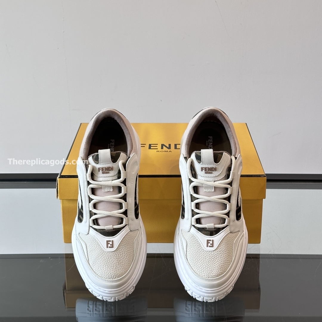 FORCE SNEAKERS IN WHITE AND LIGHT BLUE - FD165