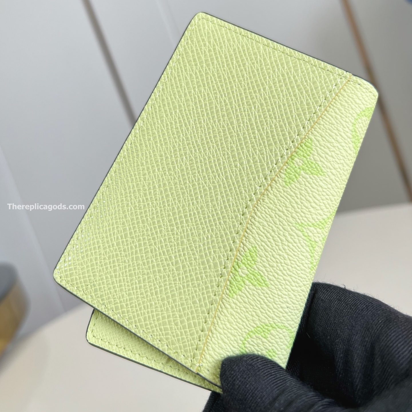 POCKET ORGANIZER LEMON YELLOW MONOGRAM CANVAS M14113
