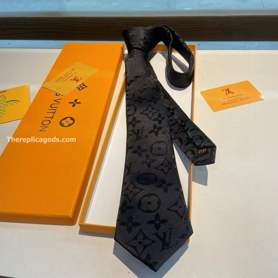 ALL ABOUT MONOGRAM EVENING TIE
