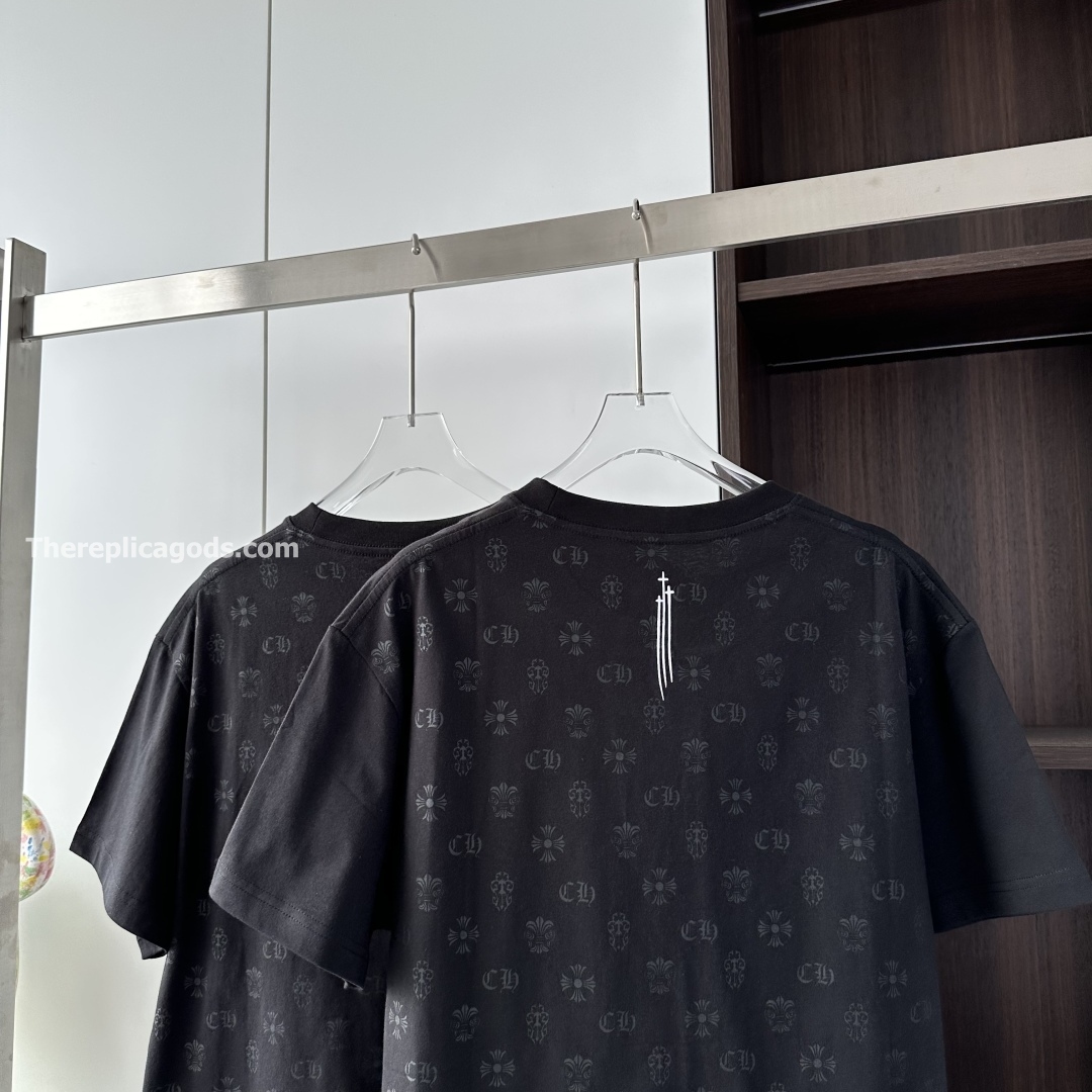 CROSS T-SHIRT IN BLACK - TP591