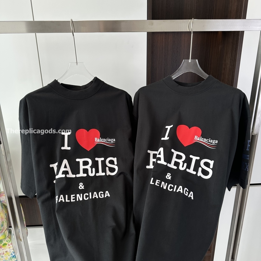 OVERLAYER POLITICAL CAMPAIGN T-SHIRT IN BLACK - TP595
