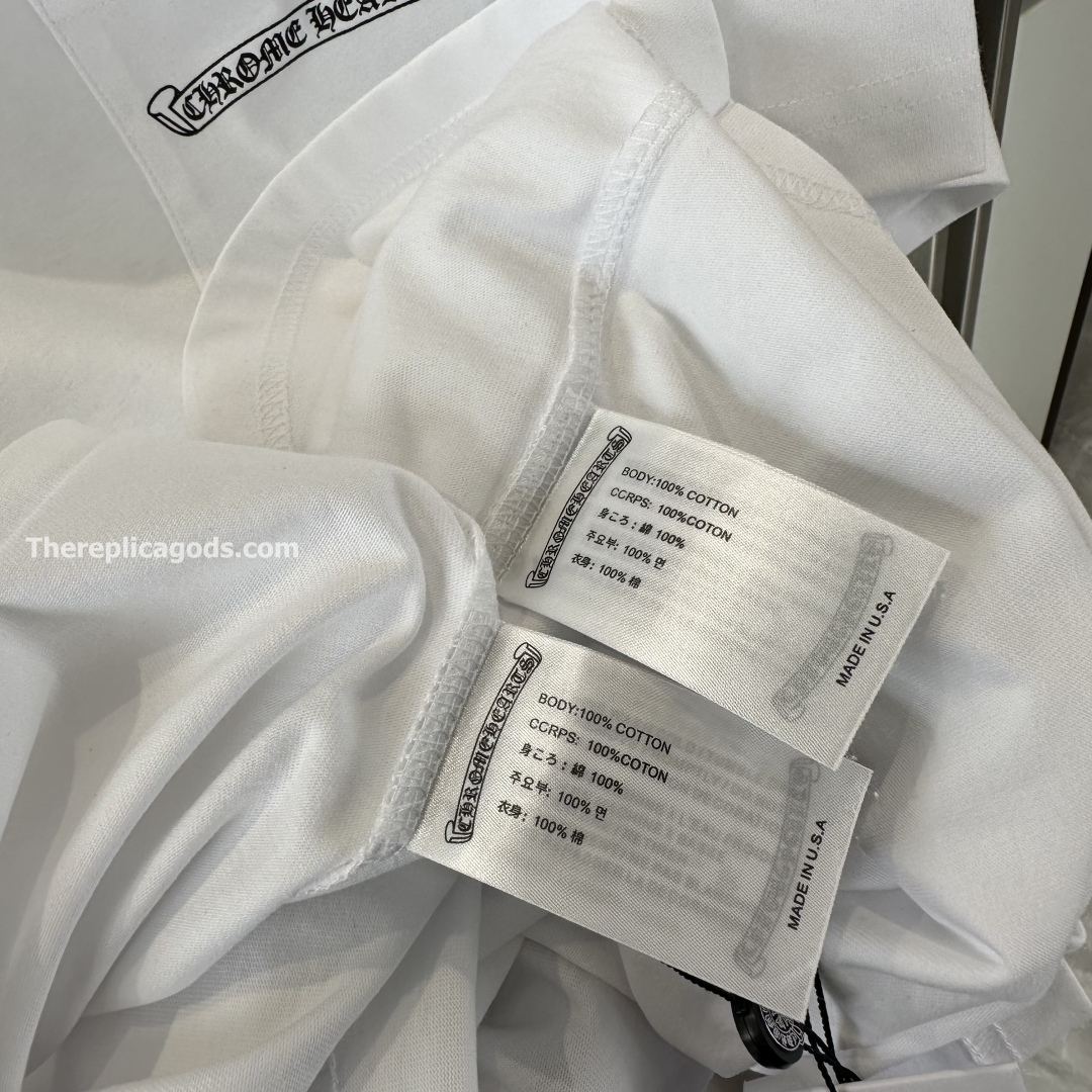 CROSS T-SHIRT IN WHITE - TP592
