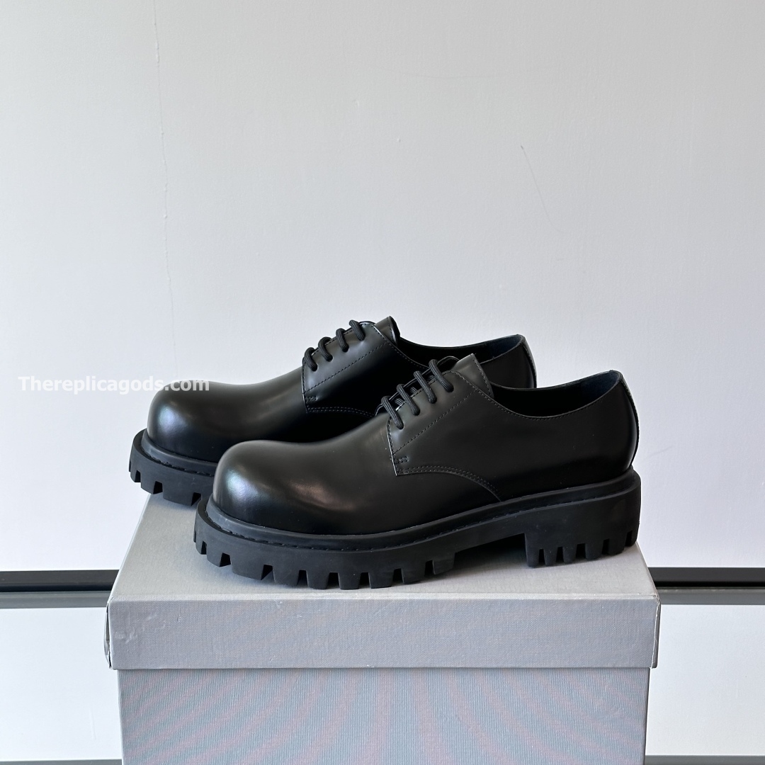 MEN'S SERGENT DERBY SHOES IN BLACK - BB272