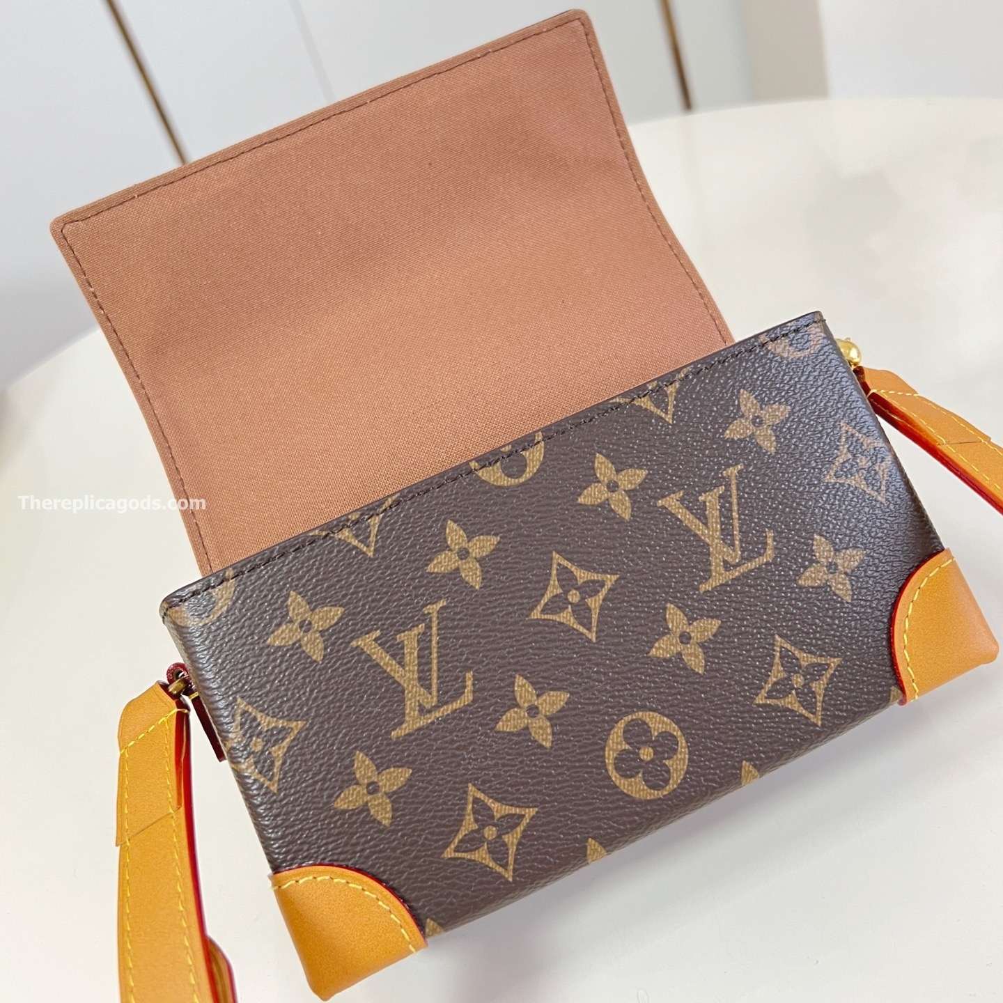 STEAMER WEARABLE WALLET BROWN MONOGRAM CANVAS M14738