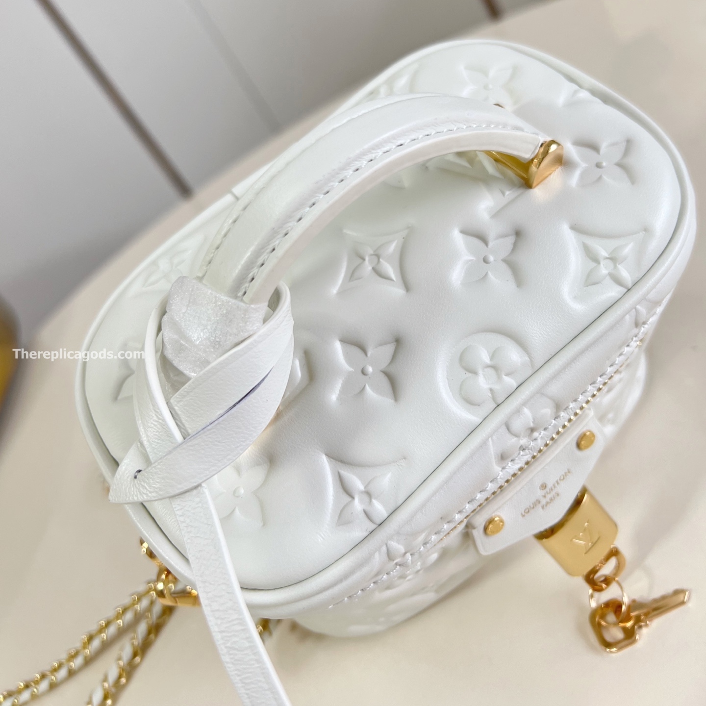 VANITY PM BAG IN WHITE M25219