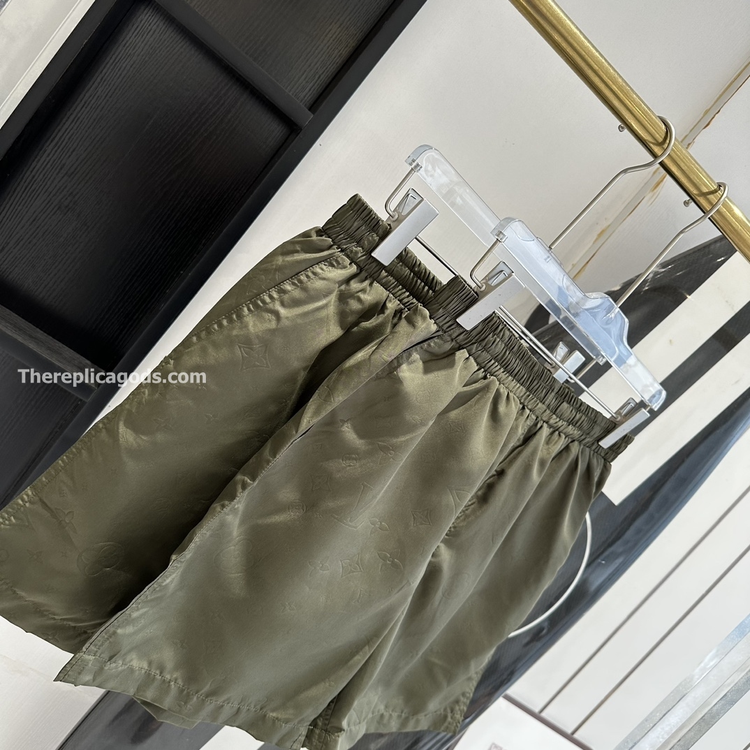 MONOGRAM NYLON SWIM BOARD SHORTS - TP558