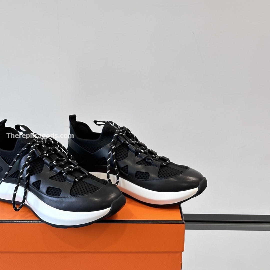 KATANA SNEAKERS IN BLACK - H255