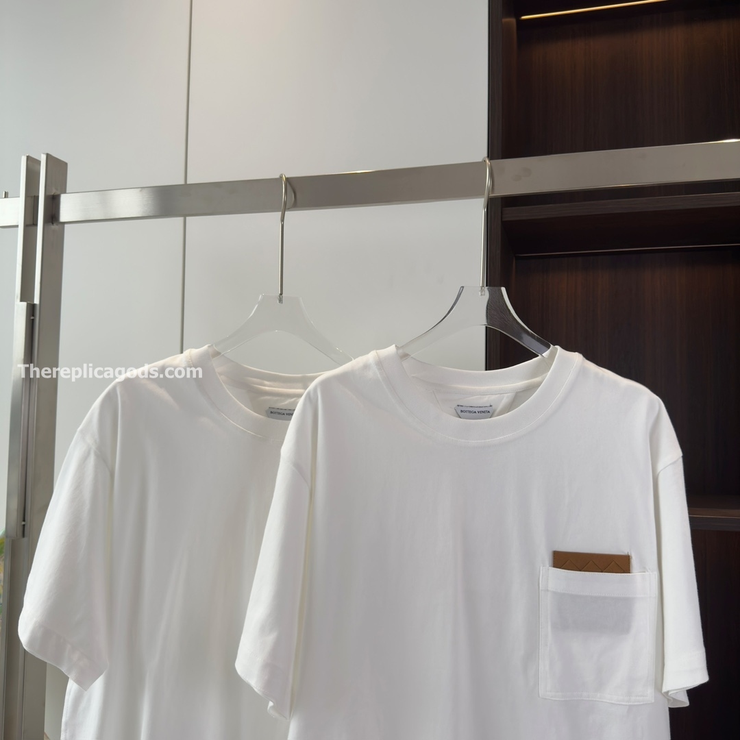NEW PIMA COTTON JERSEY T-SHIRT IN WHITE - TP654