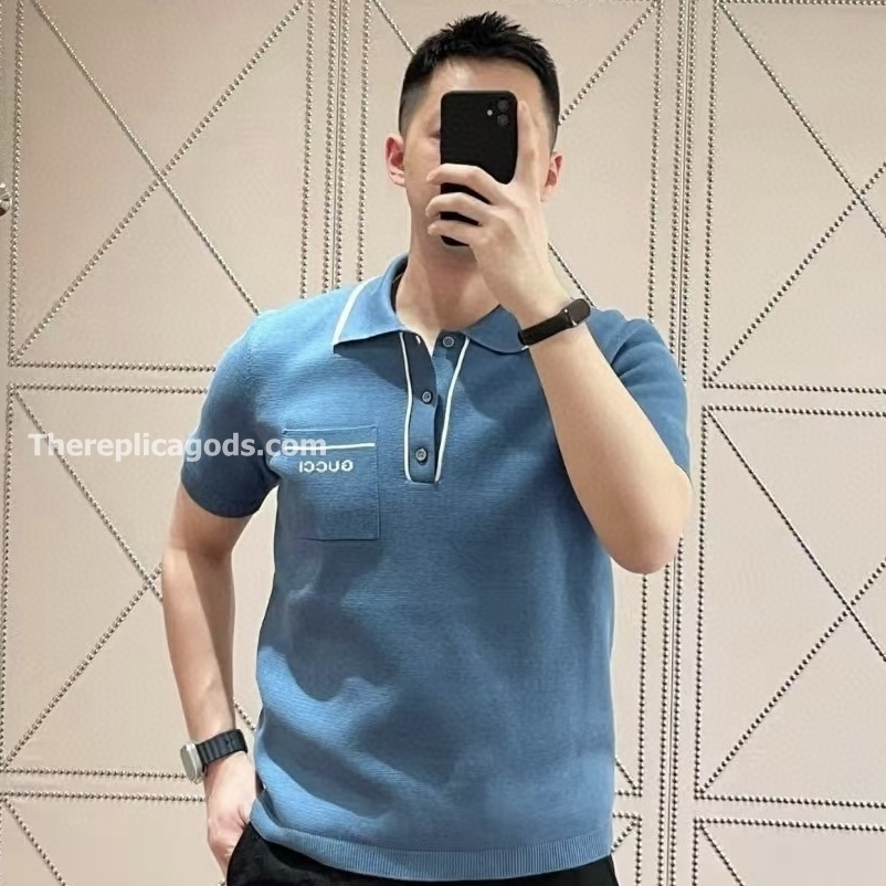 SILK AND COTTON POLO SHIRT - TP681