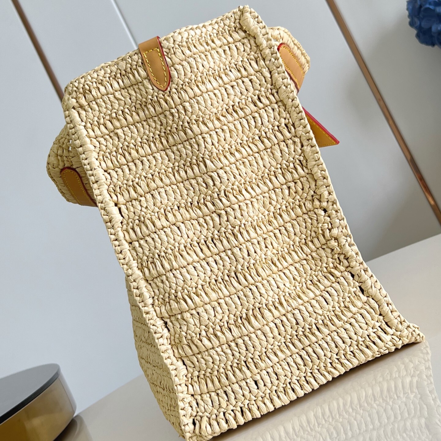 SUMMER SHOPPER TOTE MM BAG NATURAL BEIGE M14458