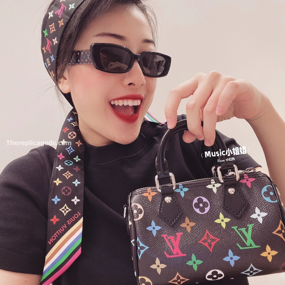 X TM MULTIGRAM CAT EYE SUNGLASSES Z2709W - SG191