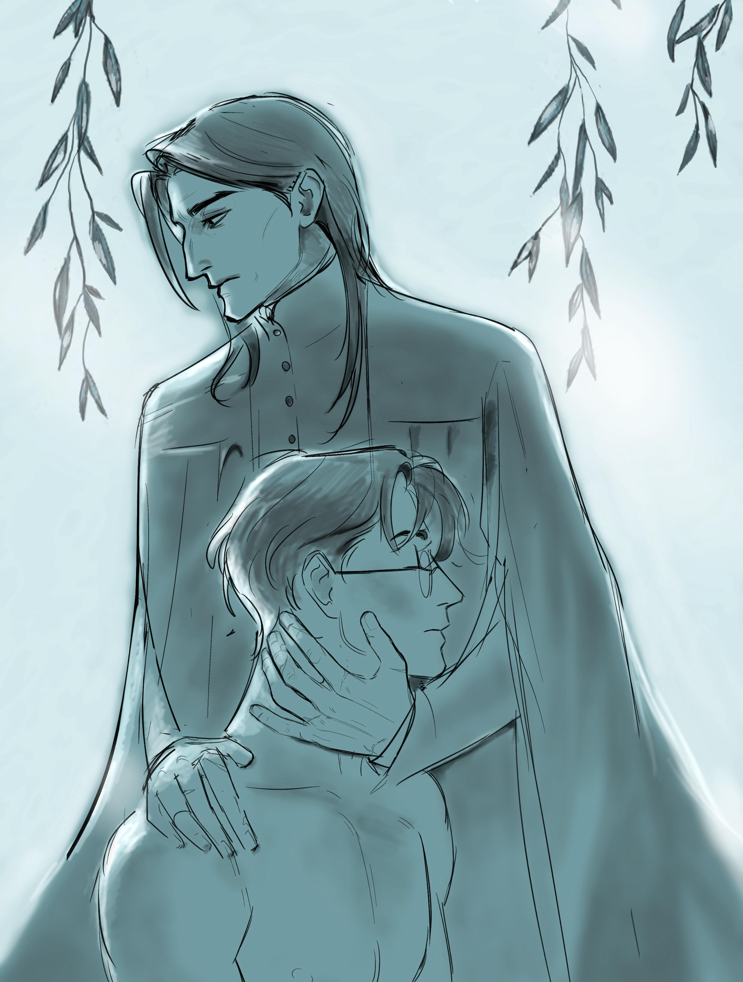 [Арт] Нежность - fandom Snarry 2025 (fandomsnarry) - Harry Potter - J ...
