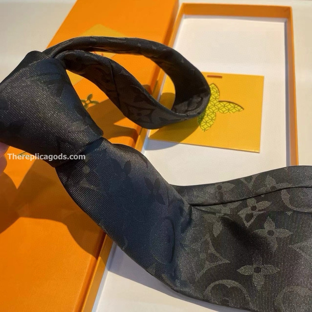 ALL ABOUT MONOGRAM EVENING TIE