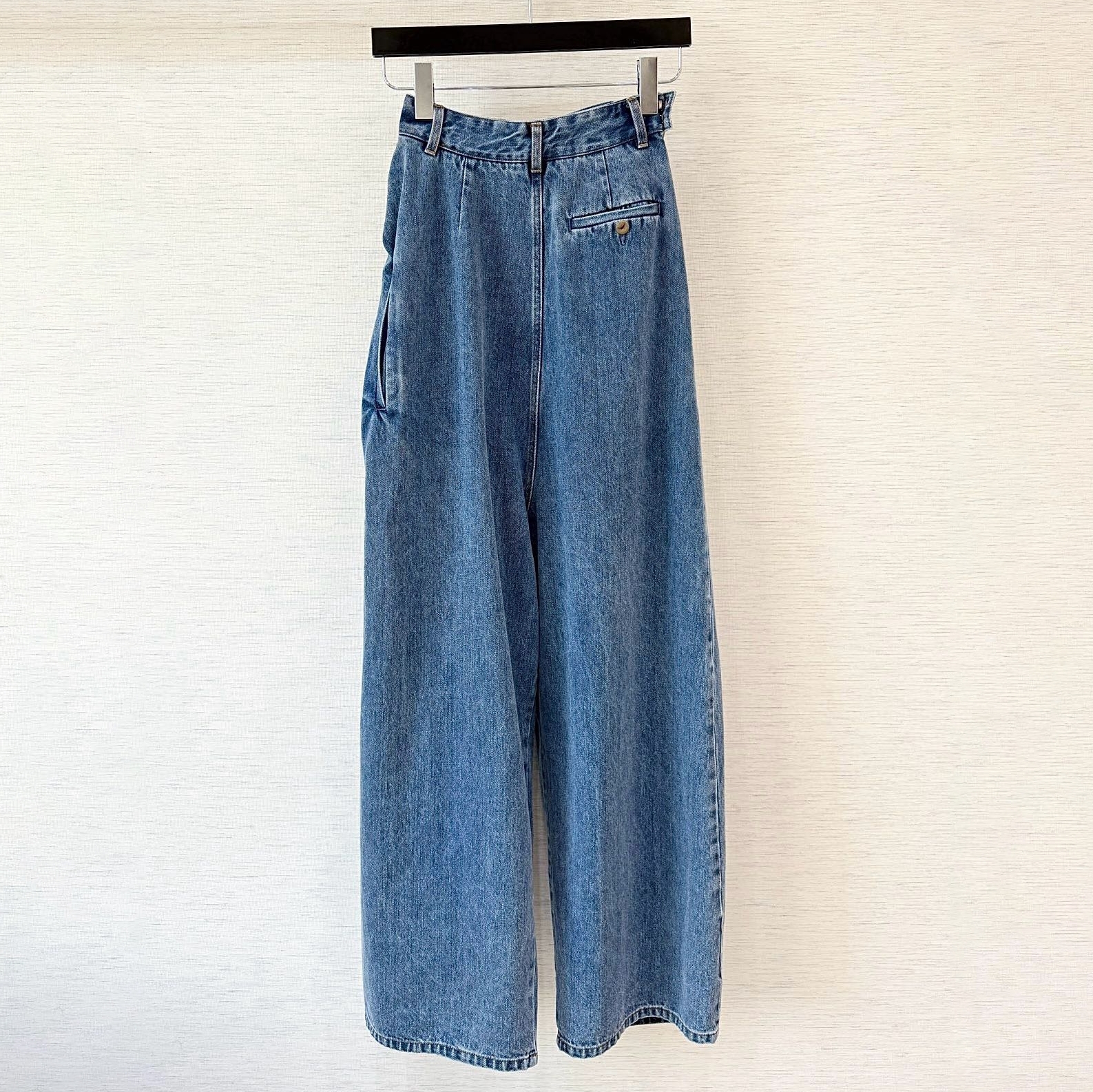 DRAPED JEANS IN DENIM - TP566