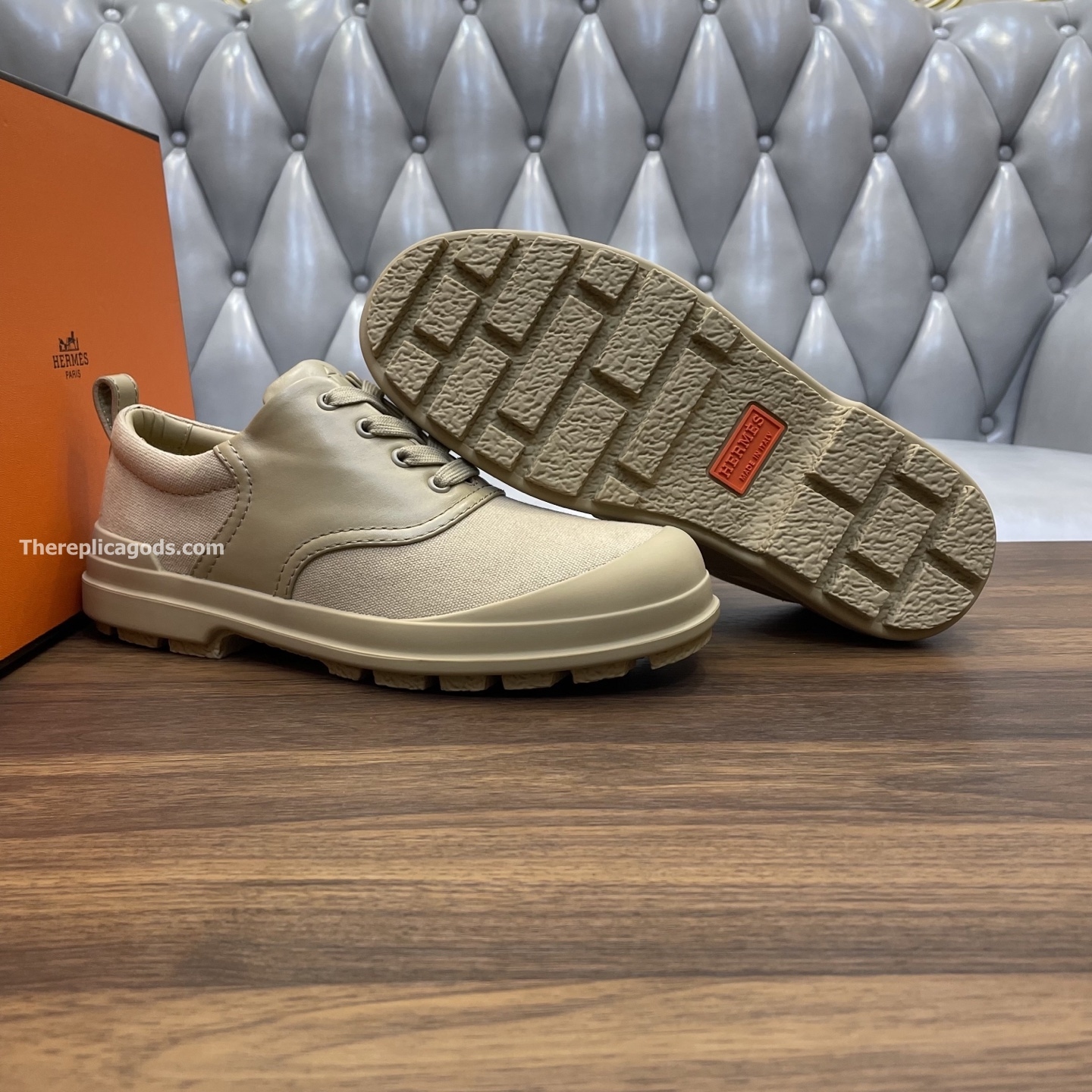 KOOL OXFORD SHOES IN BEIGE - H252