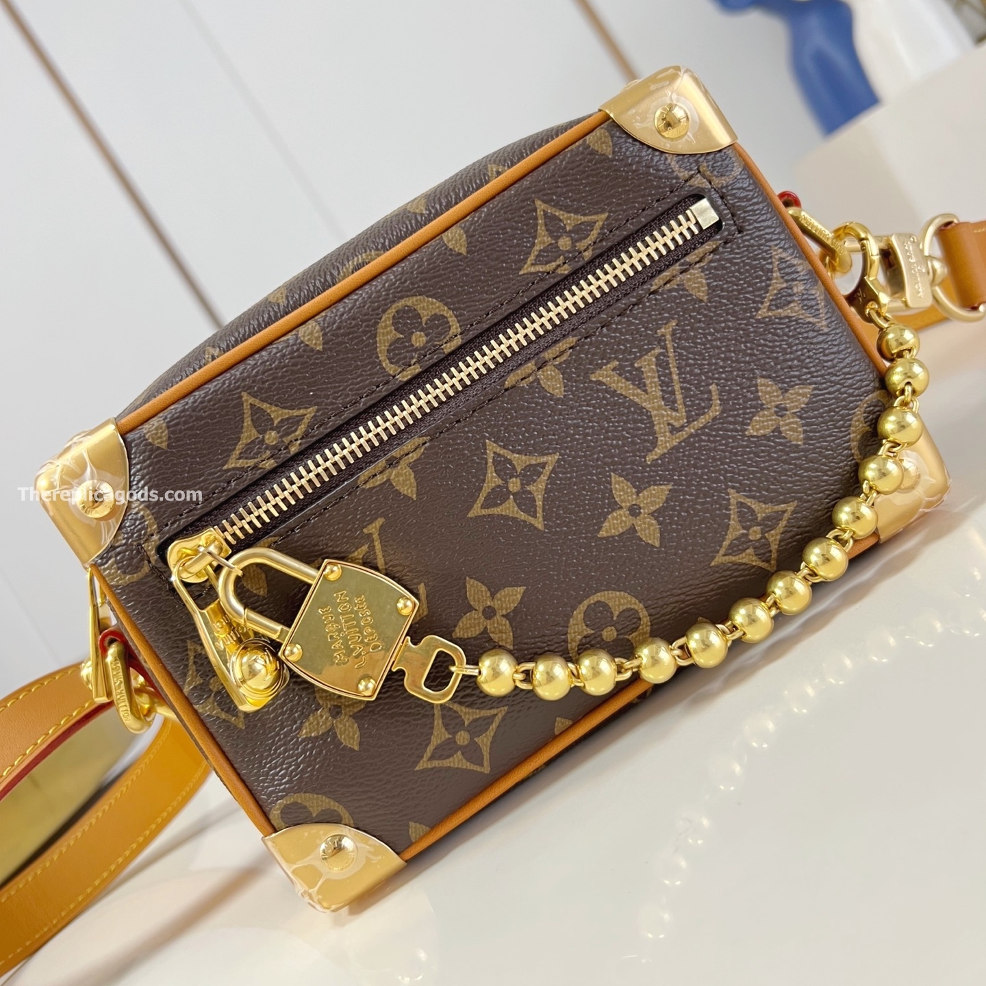 MINI SOFT TRUNK BROWN MONOGRAM CANVAS M14729