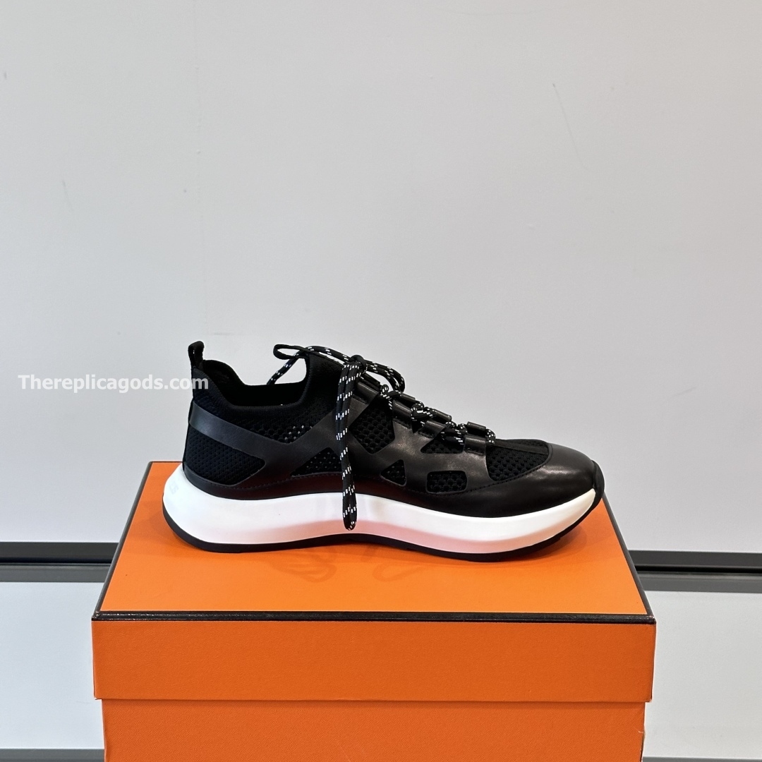 KATANA SNEAKERS IN BLACK - H255