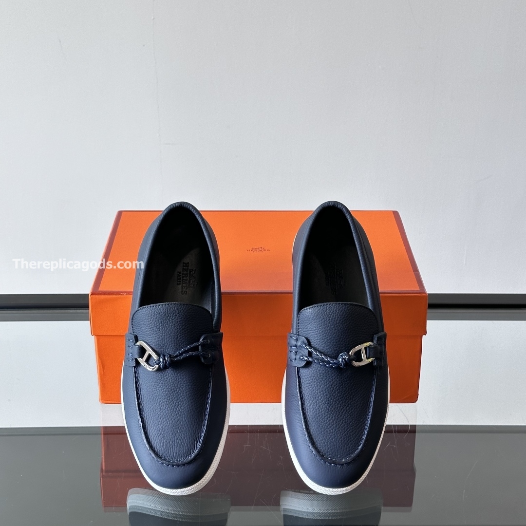 IGNACIO LOAFERS IN BLUE - H251