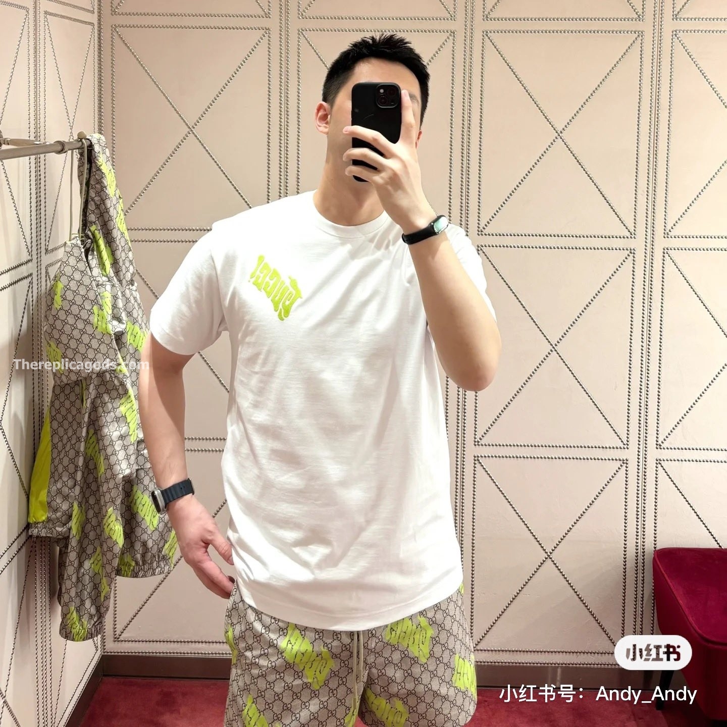 COTTON JERSEY T-SHIRT WITH GUCCI LOGO IN WHITE - TP613