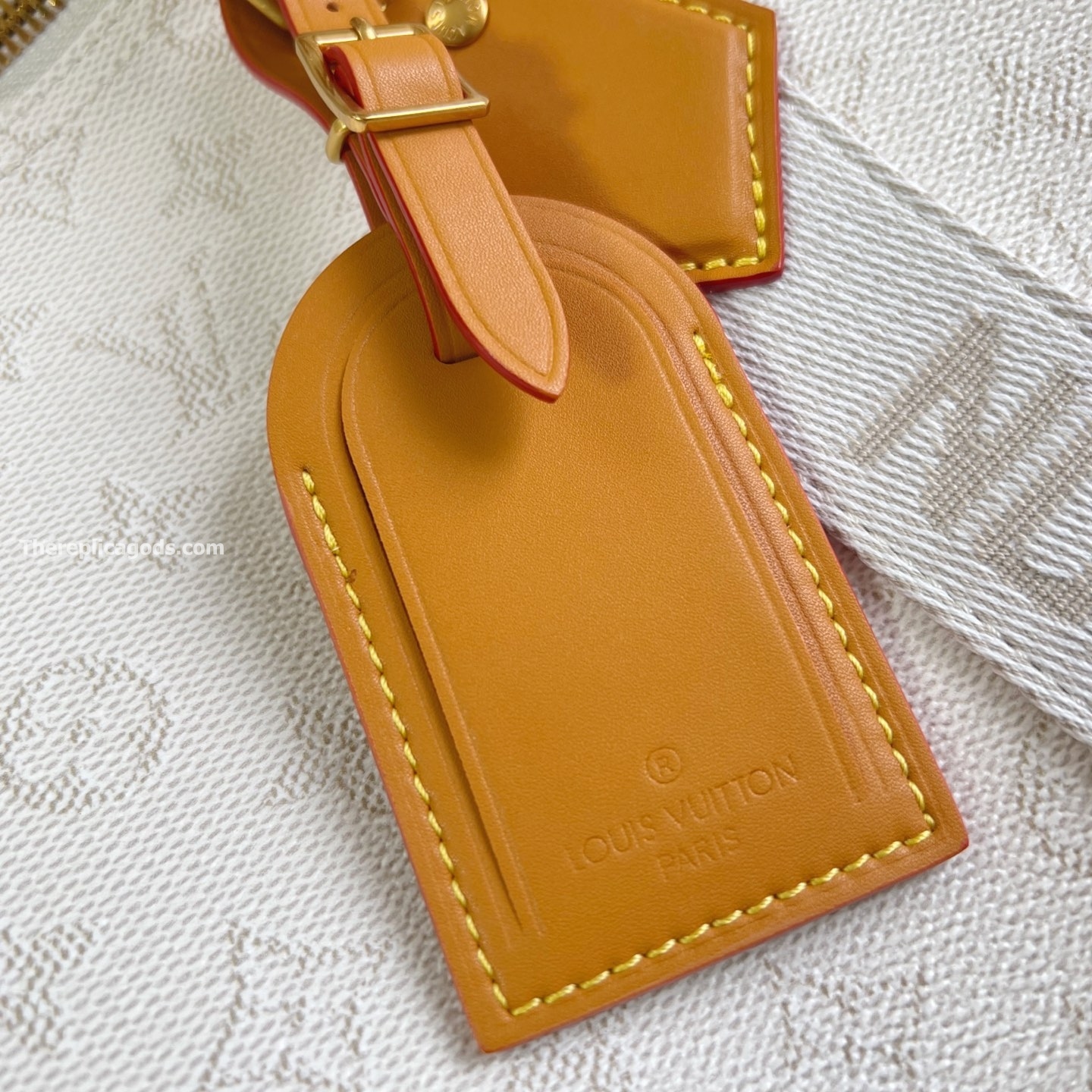 KEEPALL BANDOULI?RE 45 BAG OFF-WHITE MONOGRAM HERITAGE CANVAS M14838