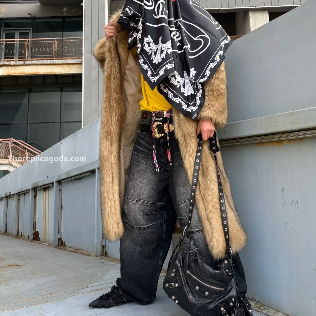 MEN'S BAGGY PANTS IN BLACK - TP619