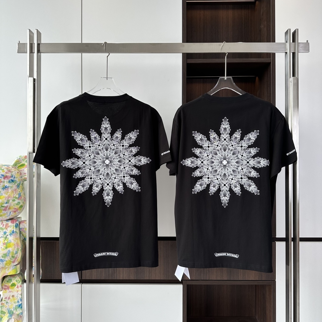 CROSS T-SHIRT IN BLACK - TP593