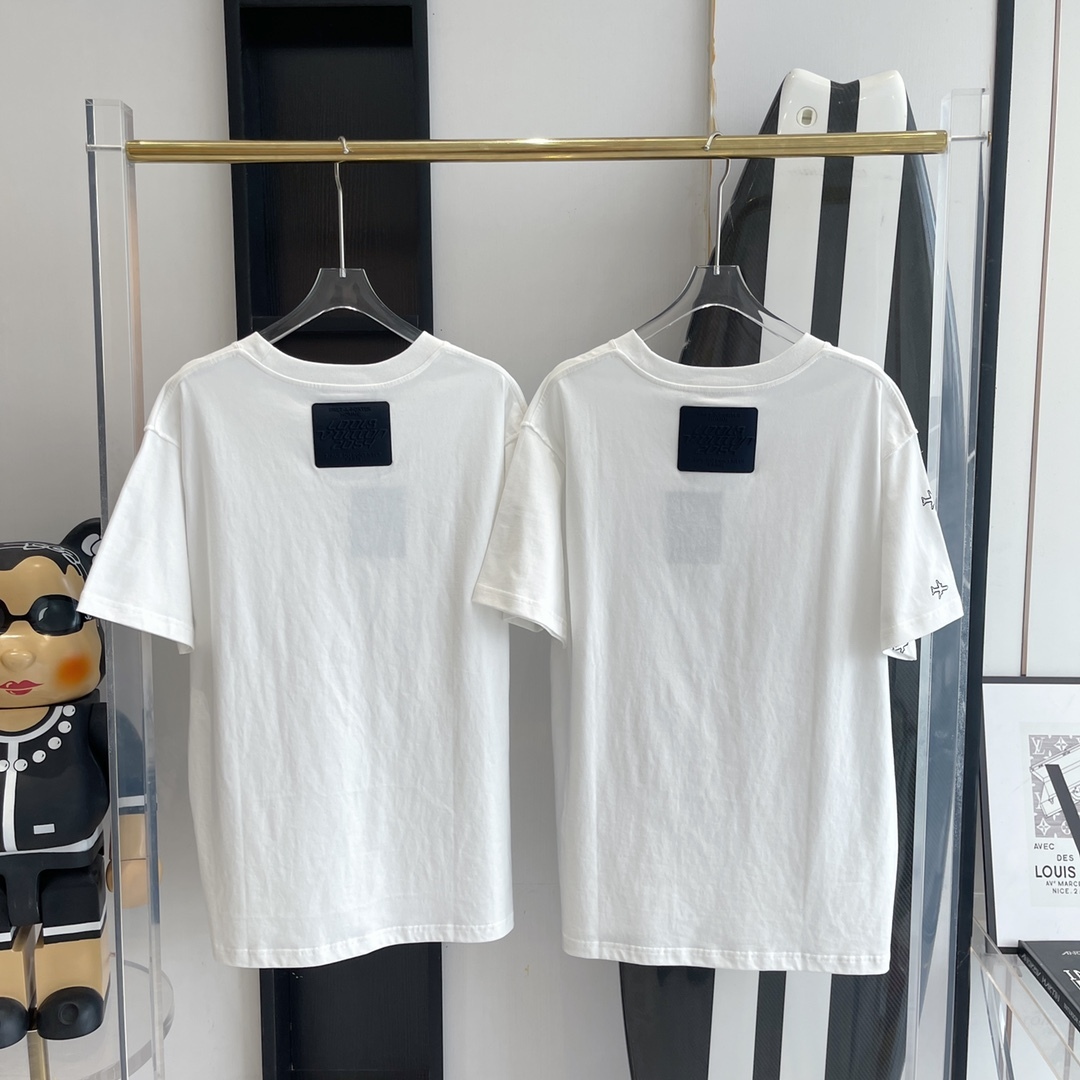 AIRPLANE PRINTED T-SHIRT IN WHITE - TP583