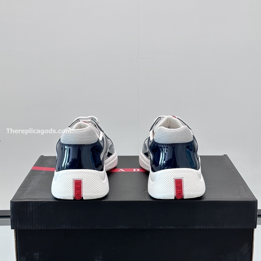 AMERICA'S CUP SNEAKERS IN WHITE AND BLUE - PD227