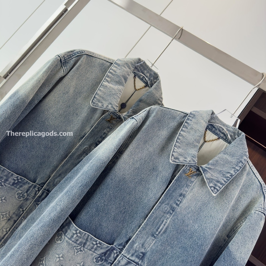 UPCYCLED DENIM CANVAS JACKET REGULAR FIT - JK903