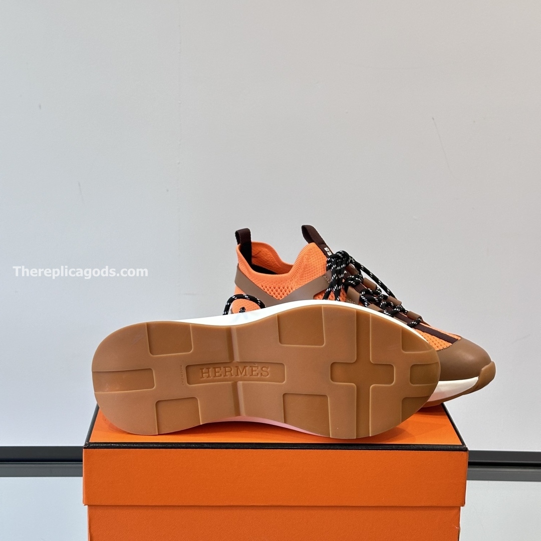 KATANA SNEAKERS IN ORANGE - H256