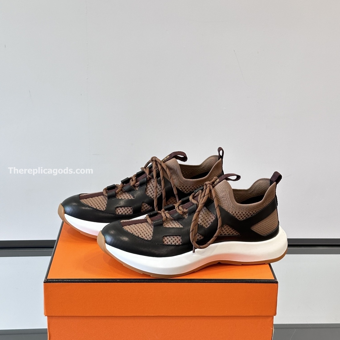 KATANA SNEAKERS IN BLACK - H254