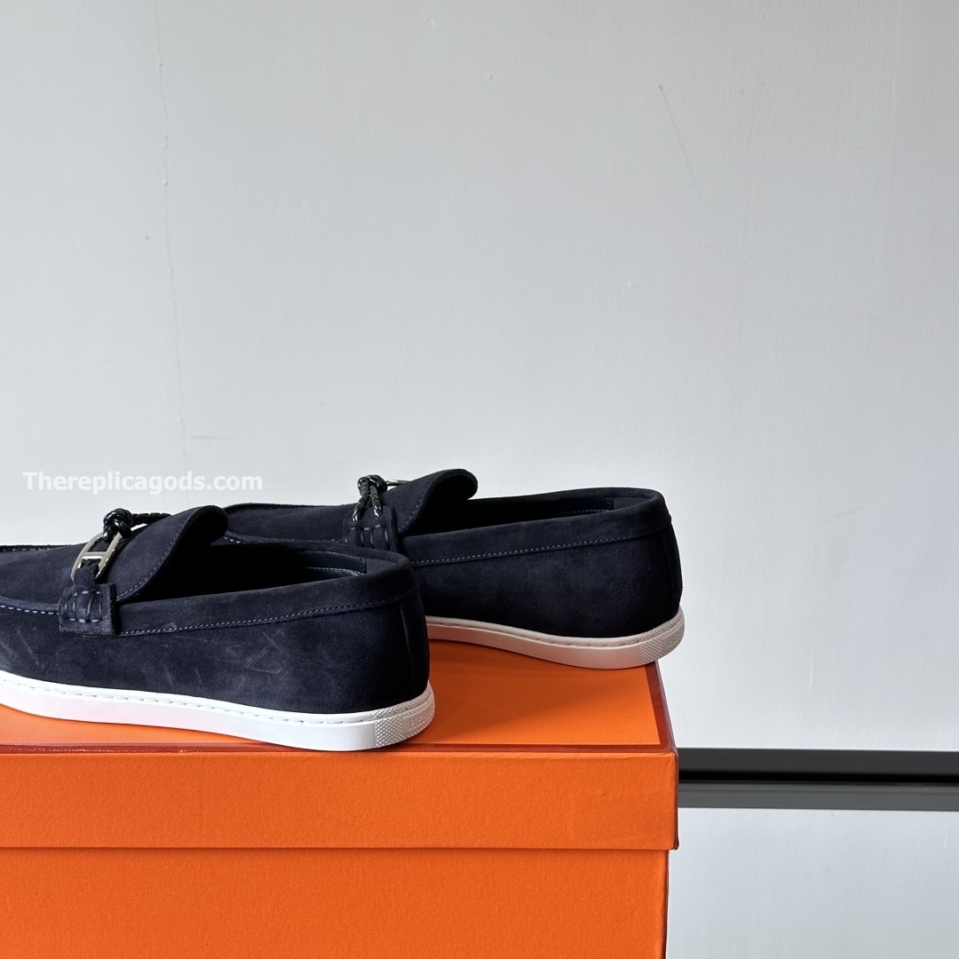 IGNACIO LOAFERS IN BLUE - H249