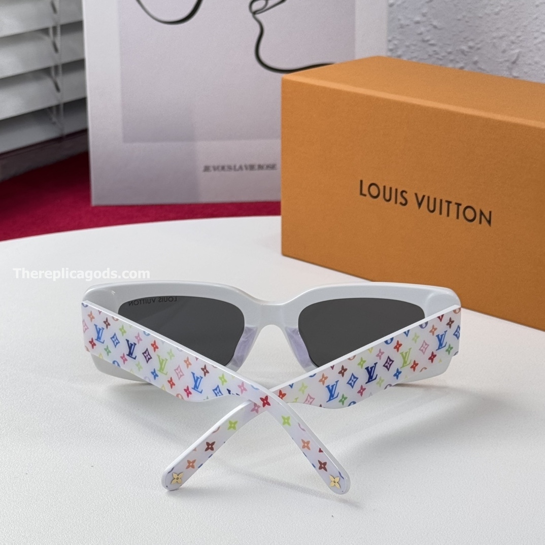 X TM MULTIGRAM CAT EYE SUNGLASSES IN WHITE Z2709W - SG192