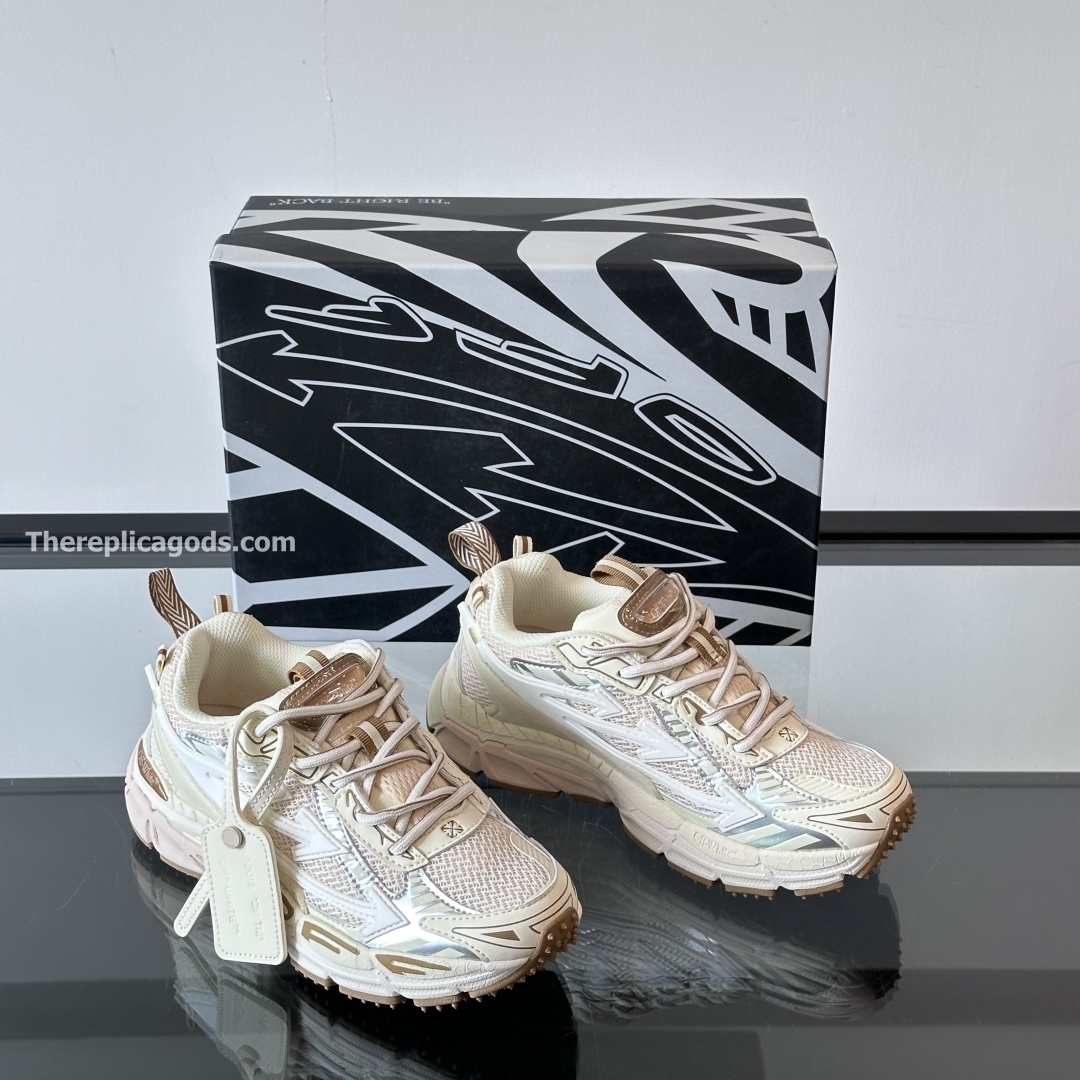 BE RIGHT BACK SNEAKERS IN BEIGE - OW57