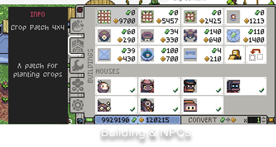 Building & NPCs