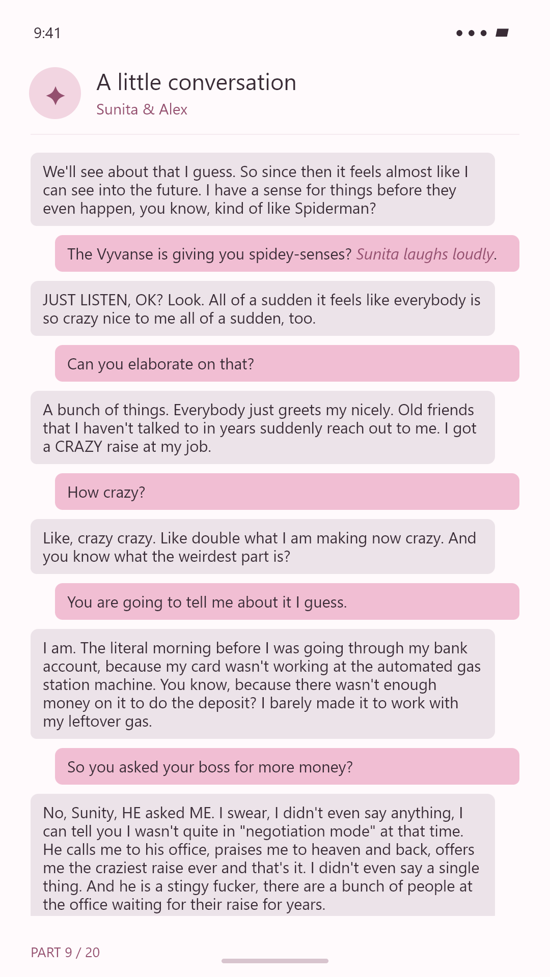 My new therapist is finally getting to the bottom of it | Part 1 | [text-heavy, slow-burn], image 9