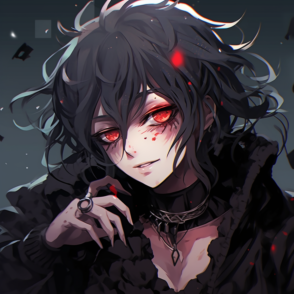 𓏲ꕥ︕Íᥴoᥒ 𓄹  Male icon, Gothic anime girl, Profile picture