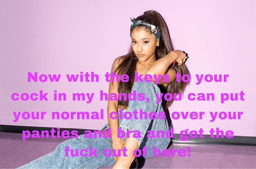 Ariana Grande Turns You Into A Sissy (Femdom, Sissification, Assplay ...