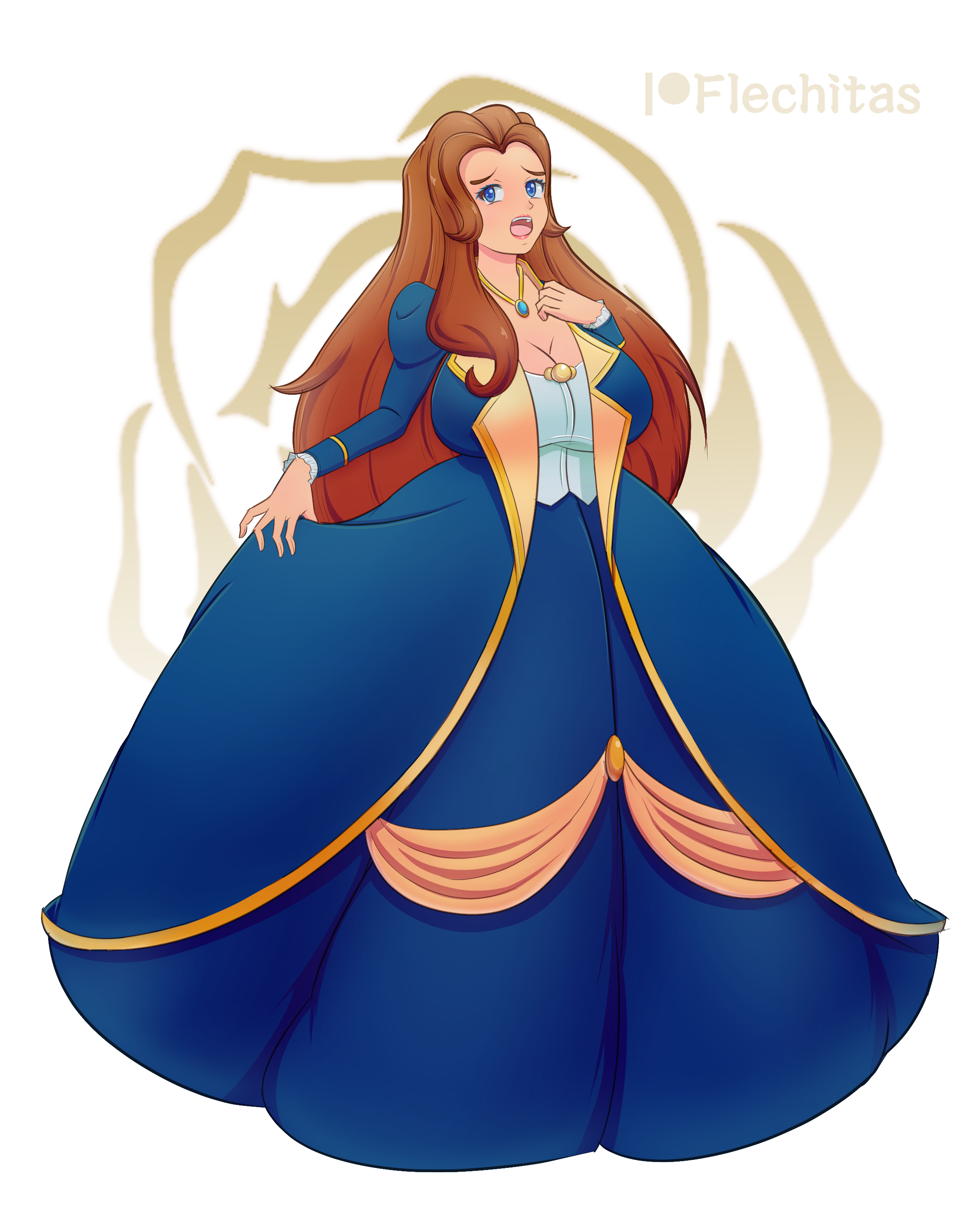 [Princessification/TGTF] Disney Princess The Beast by Flechitas : r ...