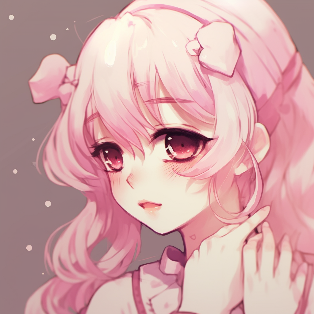 Closeup of Soft Pink Sailor Moon - aesthetic pink anime pfps - Image ...