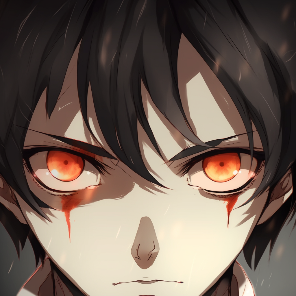 Anime Boy Eyes The Fire Within - unique anime eyes pfp boy