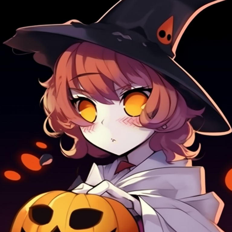 Ghoulish Love Halloween Anime - Matching Pfp Pinterest Halloween Theme  Aesthetic Matching Pfp Ideas (@pfp)