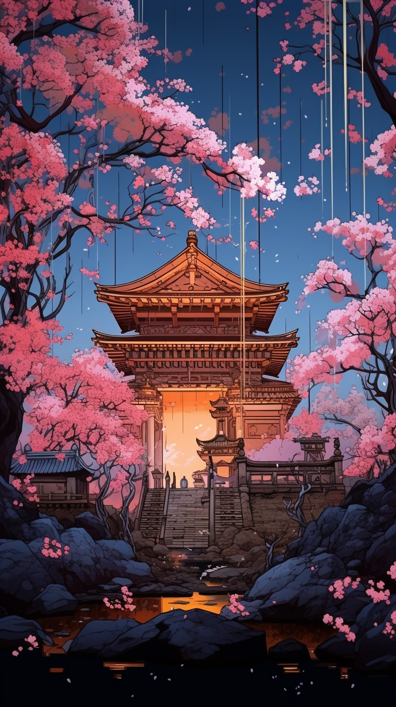 Athah Anime Shrine Maiden 13*19 inches Wall Poster Matte Finish Paper Print  - Animation & Cartoons posters in India - Buy art, film, design, movie,  music, nature and educational paintings/wallpapers at Flipkart.com