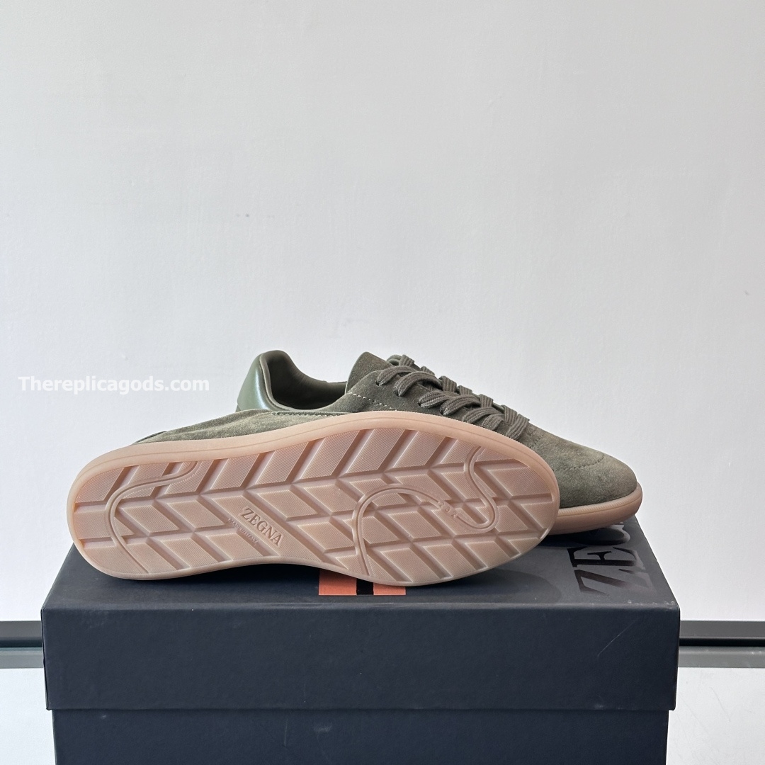 232 SUEDE SNEAKERS IN GREEN, photo 10