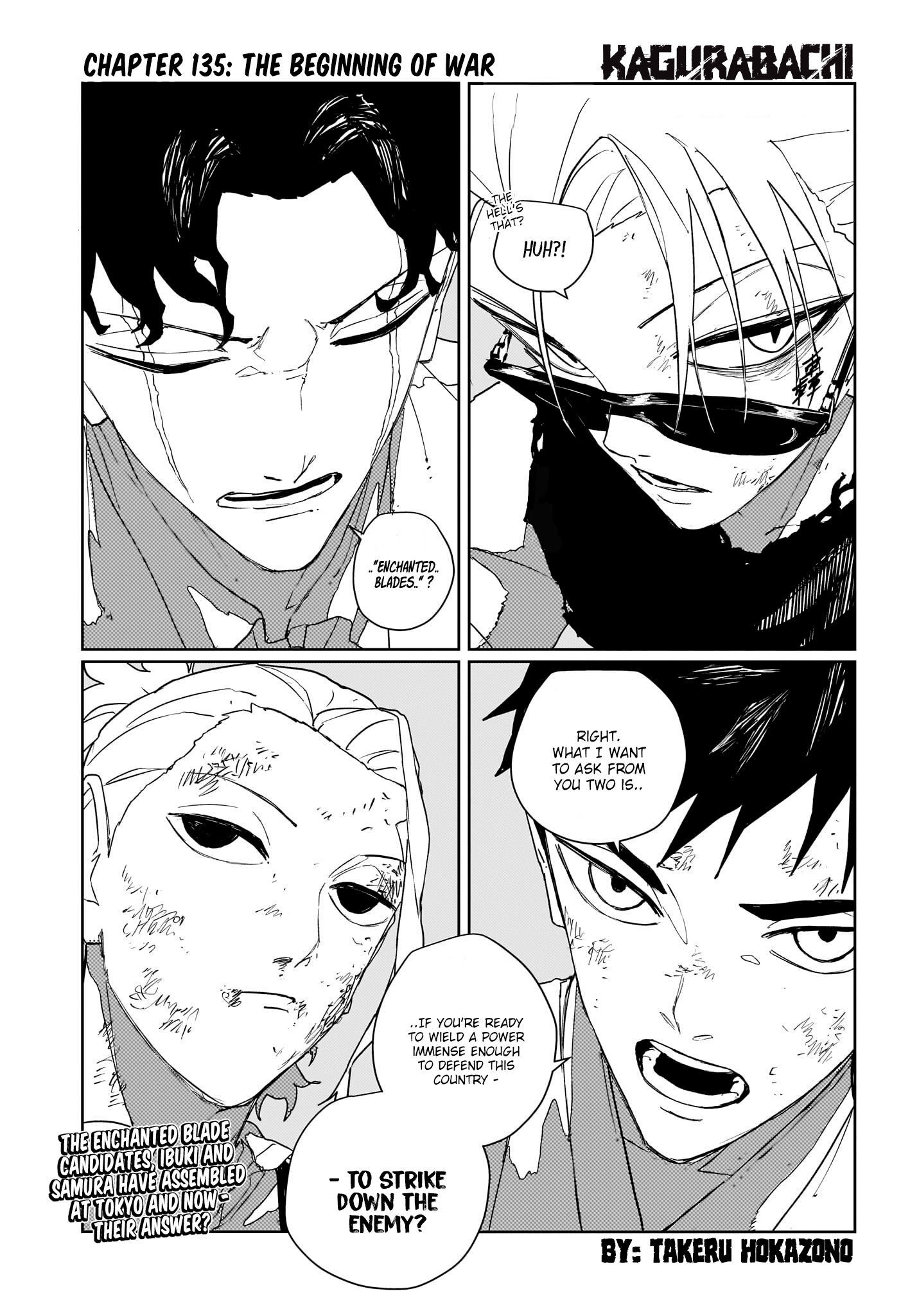 Kagurabachi Chapter 135 - Page 1
