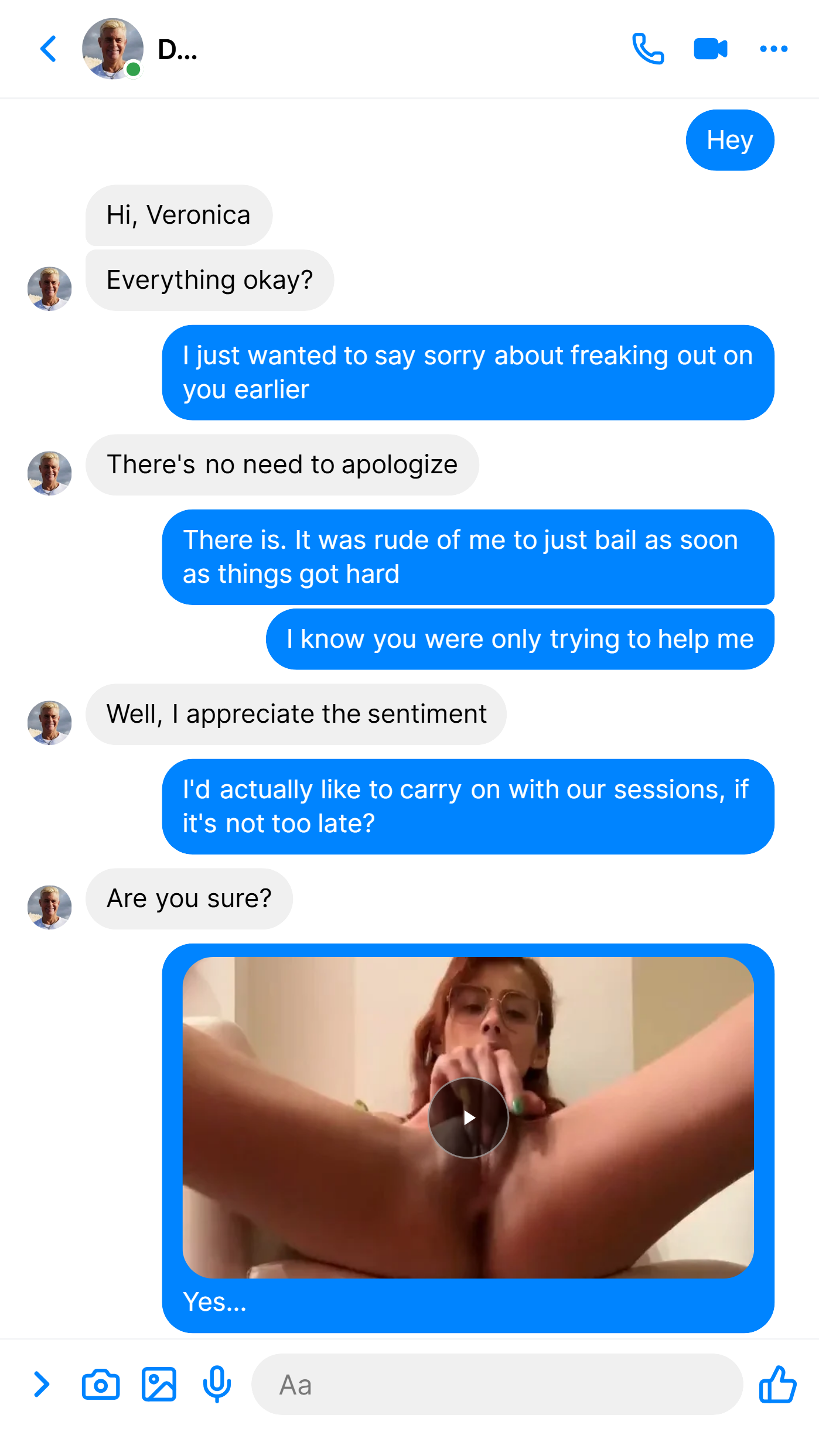 Therapy with Boyfriend's Dad - Part 1 (Cheating/NTR themes), image 41
