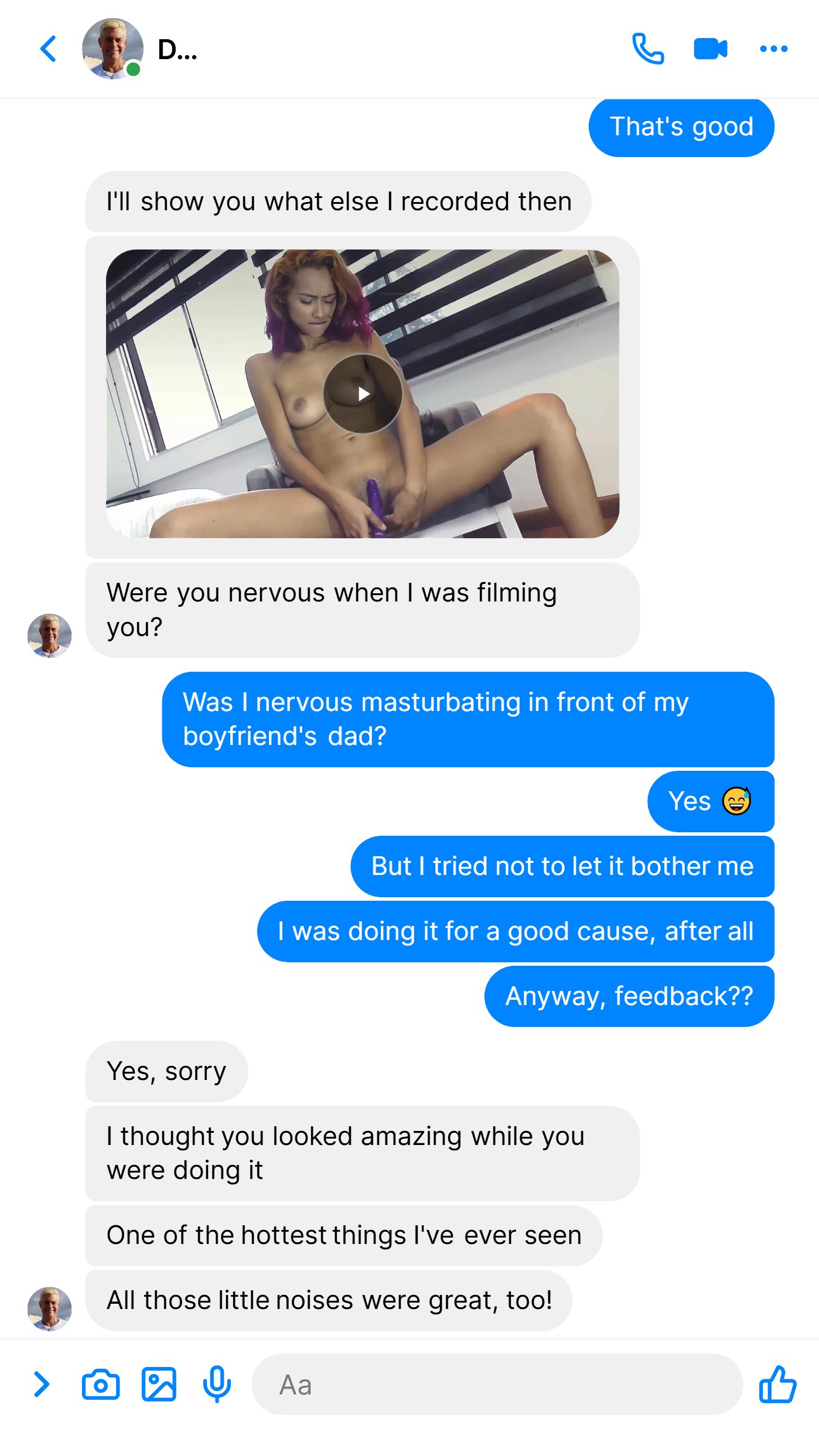 Therapy with Boyfriend's Dad - Part 2 (Cheating/NTR themes), image 23
