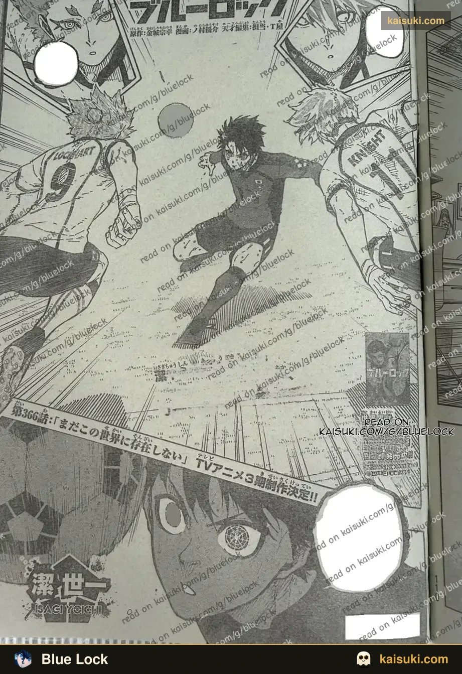Blue Lock Spoilers & RAW Chapter 366 - Page 1