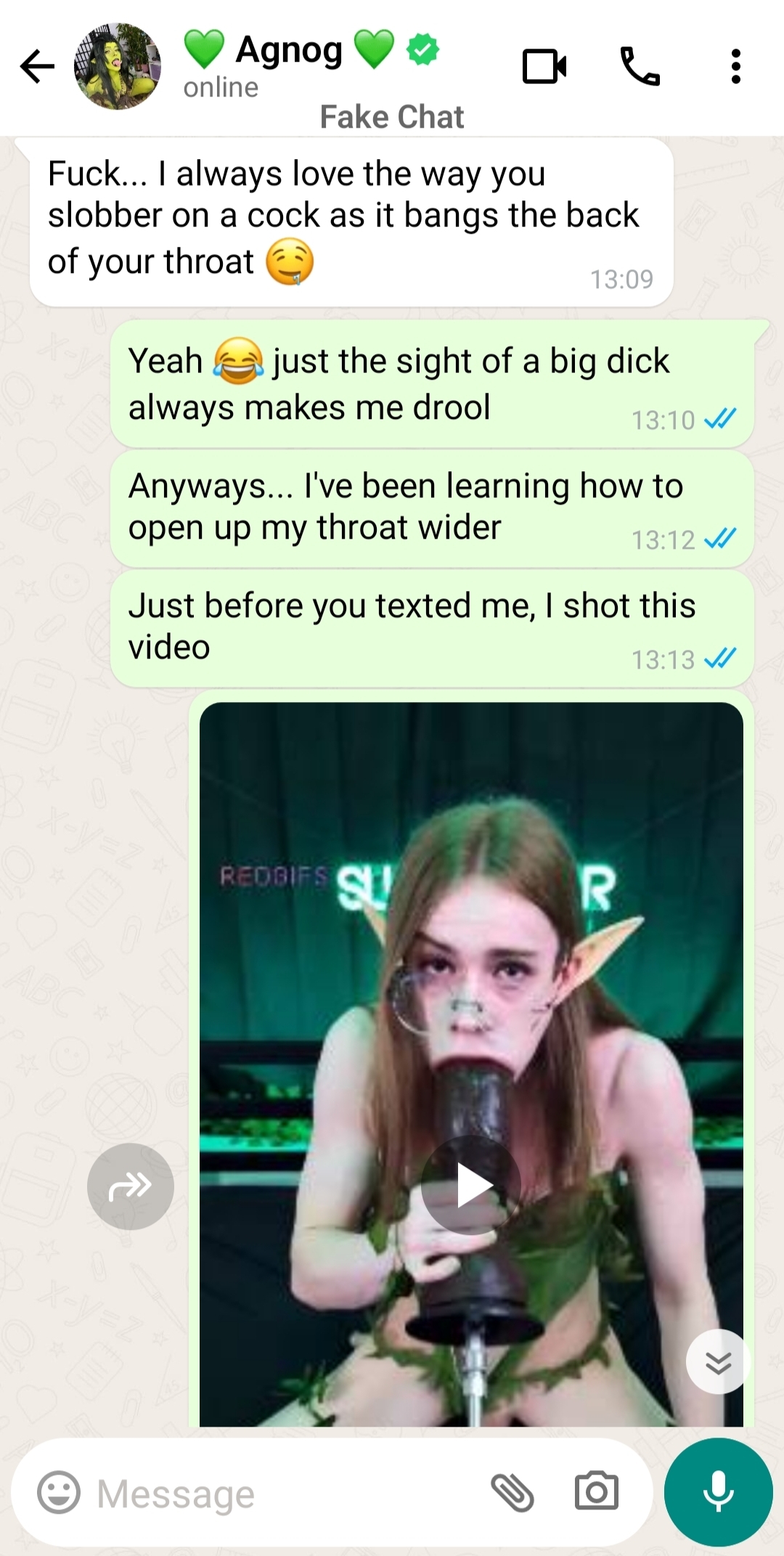 Orc Girl & Her Elf Boyfriend, image 37
